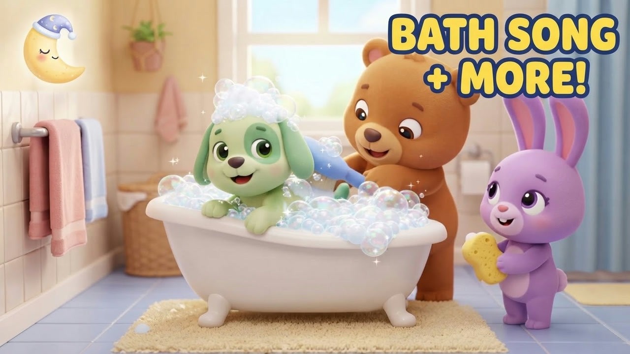 Bath Song and Goodnight Song compilation thumbnail
